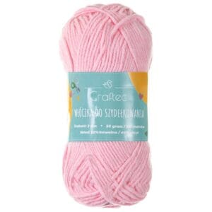 Włóczka Blend do szydełkowania 2 mm różowa #5