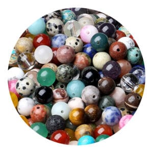 Koraliki z naturalnych kamieni 8 mm 100 szt.