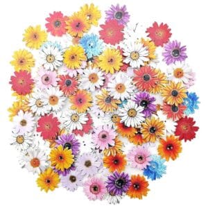 Guziki ozdobne drewniane Słoneczniki do przyszycia decoupage 100 szt.